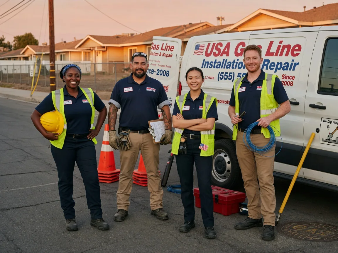 Gas Line Installation company in Dickens, IA